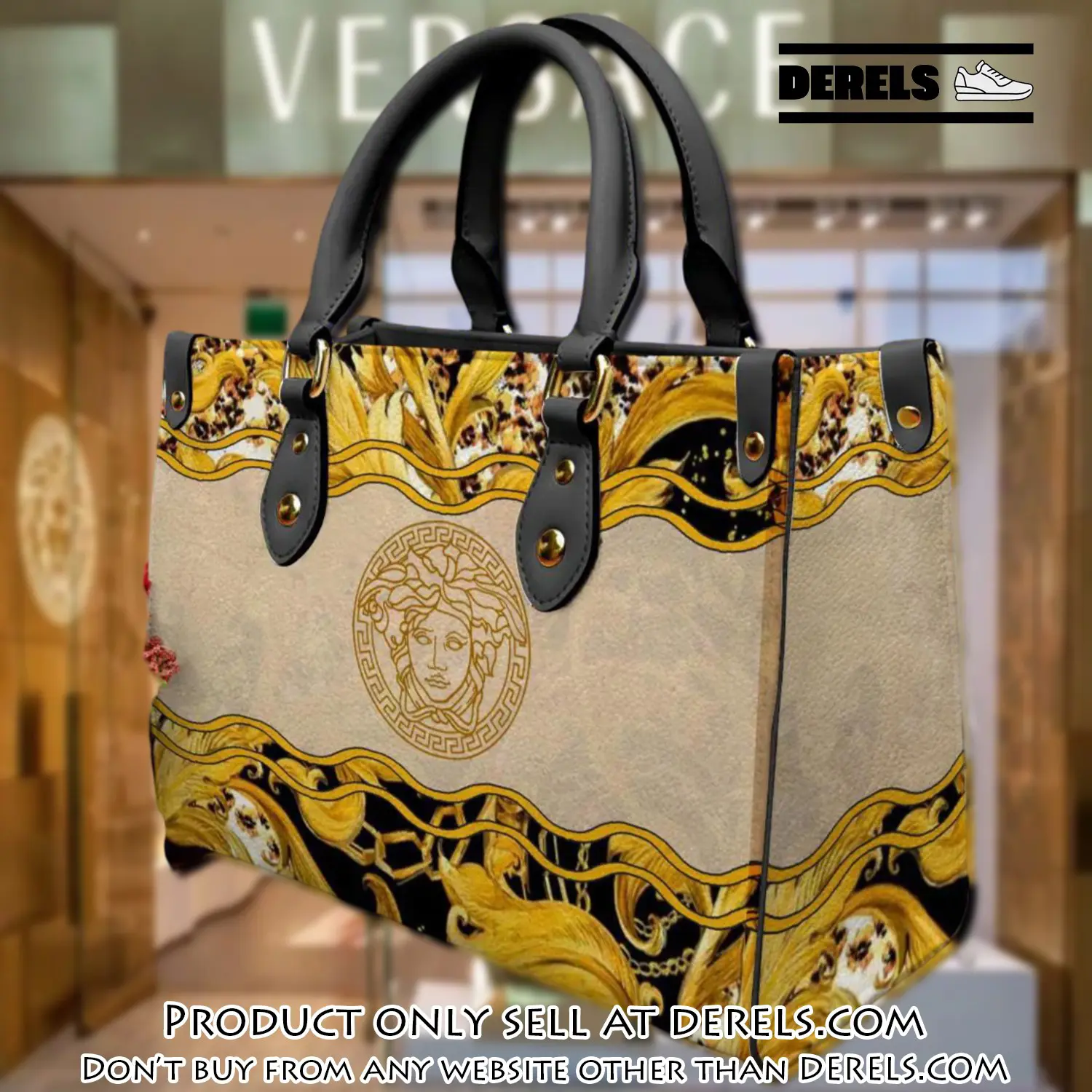 Versace women luxury leather handbag 3d lhb1041 dr2834656
